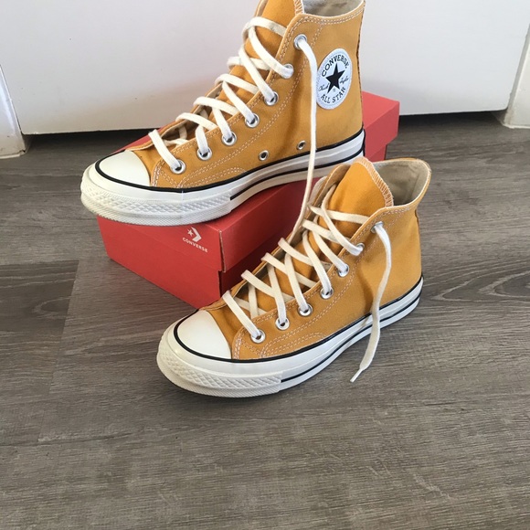converse sunflower 70s hi